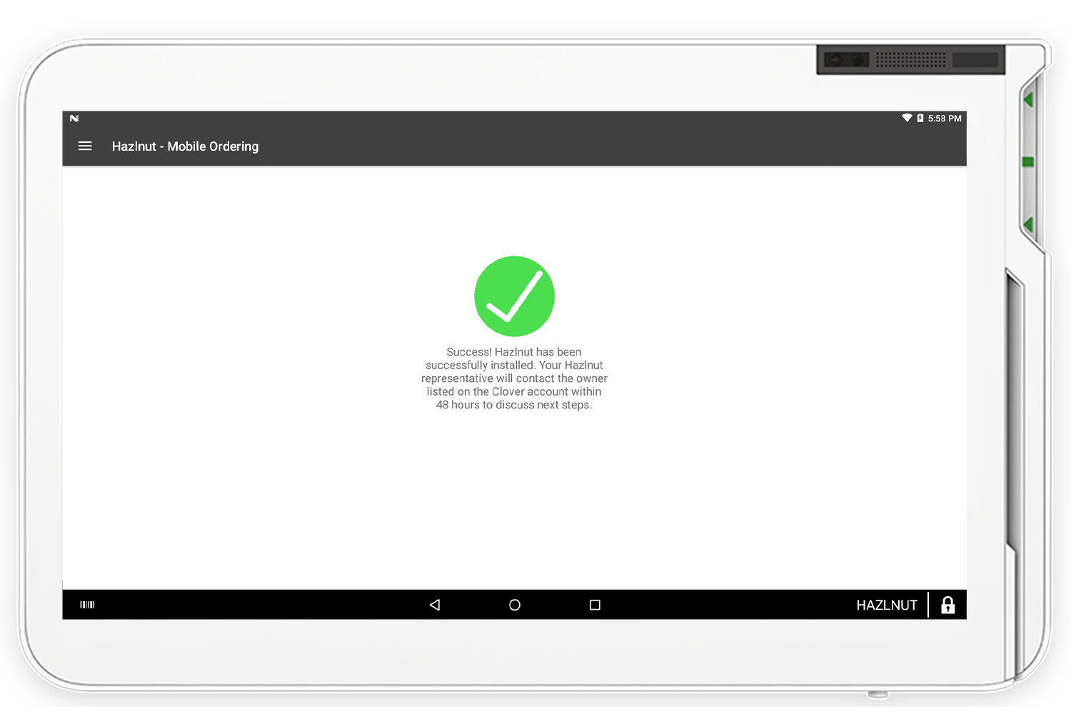 New Clover Merchant Account