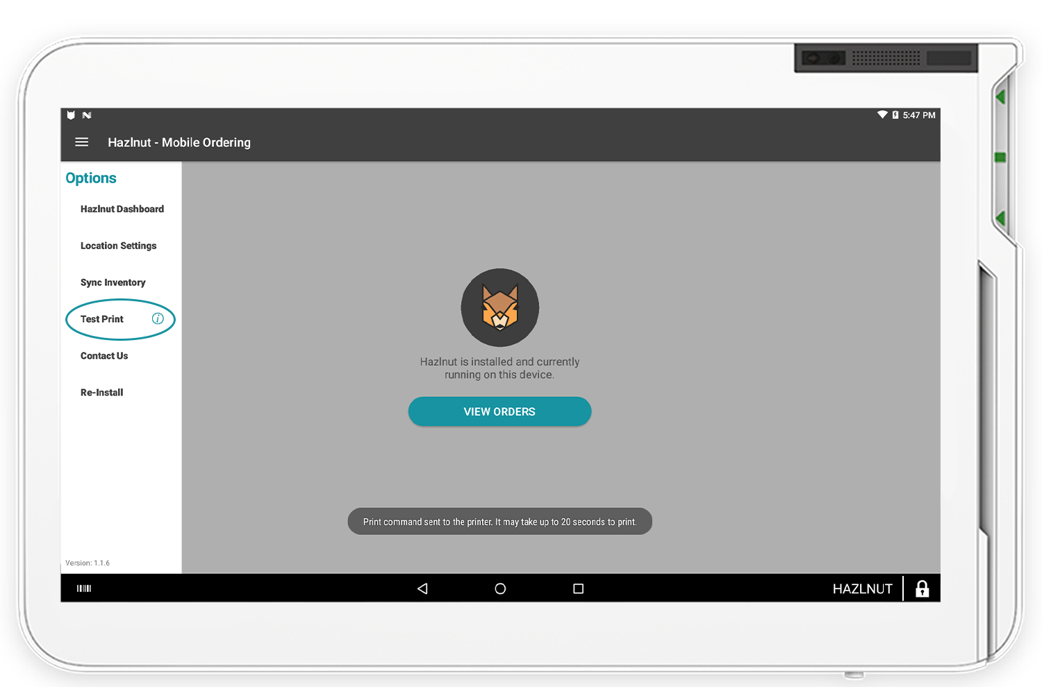 Hazlnut Online Ordering Clover 